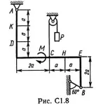 Решение С1-88 (Рисунок С1.8 условие 8 С.М. Тарг 1989 г) - irongamers.ru