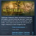 Nethergate: Resurrection STEAM KEY REGION GLOBAL+РОССИЯ