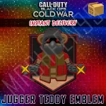 ✅ Call of Duty: Black Ops Cold War Jugger-Teddy Emblem