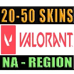 VALORANT | 20 - 50 СКИНОВ | NA - РЕГИОН ✅ ГАРАНТИЯ 🔥 
