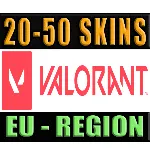 VALORANT | 20 - 50 СКИНОВ | EU - РЕГИОН ✅ ГАРАНТИЯ 🔥 