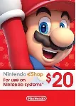 Nintendo eshop 20$ USA - без комиссии