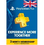 🔶 PS Plus PSN Подписка 3 Месяца(90 дней) Великобритания