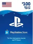 🔶 PSN 100 USD ($) USA  Официальный Ключ