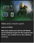 HALO INFINITE Multiplayer 2 XP Boost + SIX Challenge - irongamers.ru