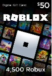 Roblox Gift Card 50 $ USD 4500 Робуксов Ключ США + - irongamers.ru