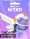 DISCORD NITRO 1 МЕСЯЦ / БАЗОВЫЙ /ПО ВСЕМУ МИРУ - irongamers.ru