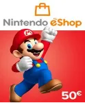 КАРТА ОПЛАТЫ NINTENDO ESHOP — 50 EUR [EU] | СКИДКИ - irongamers.ru