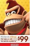 🎁 КАРТА ОПЛАТЫ NINTENDO ESHOP — 99 USD [USA]