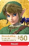 🎁 КАРТА ОПЛАТЫ NINTENDO ESHOP — 50 USD [USA]