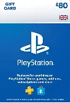 Playstation Network PSN £80 (UK) - без комиссии