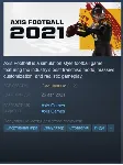 🏉 Axis Football 2021 {Steam Key/Global/ROW} + Подарок🎁 