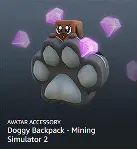 КЛЮЧ Doggy Backpack - Mining Simulator 2 ROBLOX - irongamers.ru