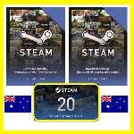 СТИМ КАРТЫ AUD STEAM Australia КОД ПОПОЛНЕНИЯ | ПОПОЛНИТЬ СТИМ АВСТРАЛИЯ AU - irongamers.ru