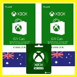 XBOX ПОДАРОЧНАЯ КАРТА АВСТРАЛИЯ AU XBOX AUD КАРТА ПОПОЛНЕНИЯ ИКСБОКС КОД Australia - irongamers.ru