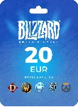 Blizzard Gift Card 20 EUR Battle.net | Регион EU 💳 0%