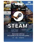 Steam Wallet 600000 IDR - Digital Gift Card - Indonesia