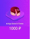 1000 руб App Store iTunes Cертификат пополнения RUS ₽ - irongamers.ru