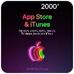 Подарочная карта App Store & iTunes 2000 руб. (RUS)