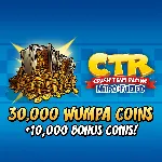Crash Team Racing Nitro-Fueled 30000 +10000 монет XBOX