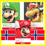 ⭐ ВСЕ КАРТЫ⭐ Nintendo eShop Gift Card 250-2000 NOK - irongamers.ru