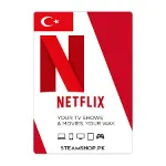 ✅ NETFLIX🎁 ПОДАРОЧНАЯ КАРТА🔴 ТУРЦИЯ🔴 200TL|БЕЗ КОМИССИЙ|