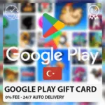 ❤ ️ GOOGLE PLAY🔴 ПОДАРОЧНАЯ Турция (%0 FEE)25-1000 TL⭐️