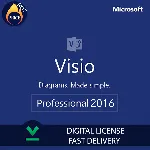 Microsoft Visio 2016 Professional оригинальный ключ