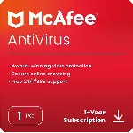 McAfee AntiVirus 2023 (1 Year / 1 PC) - Global Key - irongamers.ru