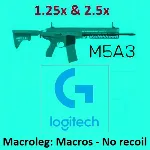 Battlefield 2042 - M5A3-1.25, 2.5x, скрипт для logitech
