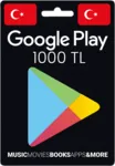 Подарочная карта Google Play на 1000 турецких лир - irongamers.ru
