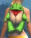 Guild Wars 2: Green Plush Quaggan Backpack Cove - irongamers.ru