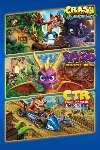 Тройной набор Crash + Spyro Xbox One XS Активация - irongamers.ru