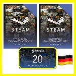 СТИМ КАРТЫ EUR STEAM Germany КОД ПОПОЛНЕНИЯ | ПОПОЛНИТЬ СТИМ ГЕРМАНИЯ - irongamers.ru