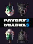 ✅ PAYDAY 2: Lycanwulf and The One Below Masks DLC⭐Steam⭐