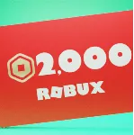 ✅ 🔑 КОД на 2000 ROBUX🪙 Roblox Gift Card (все страны)