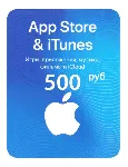 🍎 Подарочная карта Apple iTunes & AppStore (RU) 500 руб