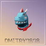 🐲 PUBG | Dinoland Mascot Head (Blue)🐲 