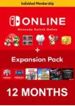 🔥 NINTENDO SWITCH ONLINE + EXPANSION PACK 12 МЕСЯЦЕВ🔑 