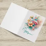 Открытка  день рождения №J17