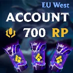 ✅ League of Legends ✅ Account [EU West] 💎 700 RP 💎 