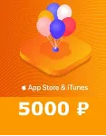 5000 руб AppStore iTunes подарочная карта пополненияRUR - irongamers.ru