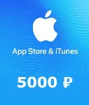 5000 руб AppStore iTunes подарочная карта пополненияRUR - irongamers.ru