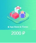 2000 руб AppStore iTunes подарочная карта пополненияRUR - irongamers.ru