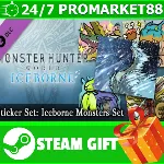 ⭐ Monster Hunter World Iceborne MHWI Sticker Set Icebo - irongamers.ru