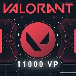 11000 VALORANT Points (1500 бонус + 9500) ПСН - irongamers.ru