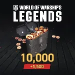 World of Warships: Legends - 11 500 дублонов PS5 ПСН