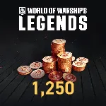 World of Warships: Legends - 1250 дублонов PS4 ПСН