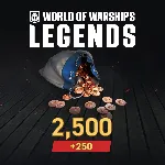 World of Warships: Legends - 2750 дублонов PS5 ПСН
