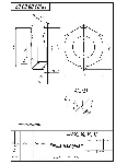 МЧ00.08.00.07 гайка накидная. Чертеж детали в AutoCAD
